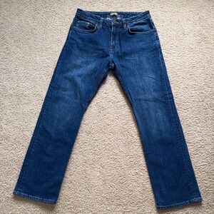 Tecovas Ranch Wear Men's Dark Blue Straight-Leg Jeans
